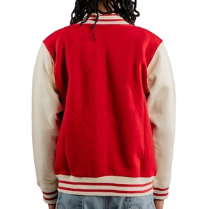 Vestes varsity tendance pour hommes avec logo, pour un usage décontracté, manches longues, style scolaire, universitaire, mode hiver. - Product Image 2