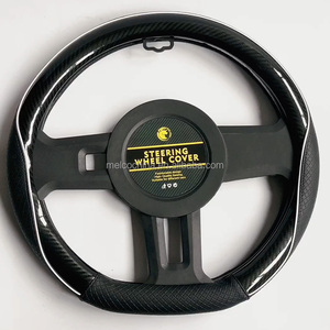 Housse de <span class=keywords><strong>volant</strong></span> de voiture de luxe en cuir MELCO à 3 branches, séries 1/2/3/4/5/6/7 X3/X1/X2/X4/X5/X6/X7 - Product Image 4