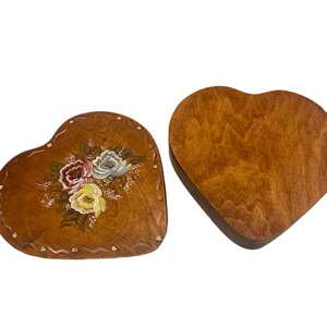 Eco Friendly Handmade Wooden Heart Jewelry <b>Box</b> Smooth Finish Solid Wood Trinket <b>Box</b> for Jewelry & <b>Keepsakes</b> - Product Image 4