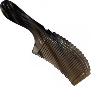 หวีเขาควายสำหรับดูแลเส้นผมและมีสไตล์คุณภาพสูง - Product Image 4