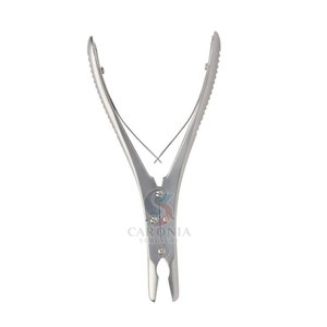 Rongeur de Hueso Ruskin de Alta Calidad, 19 cm, 4 mm, Instrumentos Quirúrgicos Ortopédicos Manuales de Acero Inoxidable - Product Image 3