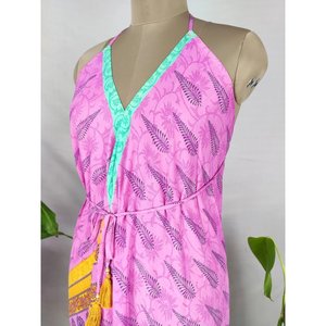 Vestido Maxi de Verano de Seda Reciclada Estilo Boho, Mágicamente Chic, Magikleid Strandberzug, Traje de Playa - Product Image 2