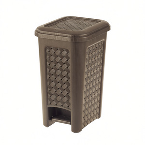 ARIANNA Weng 8104288909 Cubo de basura con pedal (8 litros) para Tontarelli, elegante cubo de basura con pedal de 8 litros con acabado Weng - Product Image 2