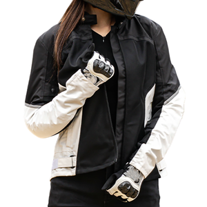 Fabricante de ropa Chaqueta de moto Cuello alto Cremallera frontal Ropa DE SEGURIDAD Manga larga Chaquetas de motocicleta de poliéster - Product Image 3