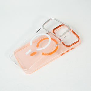 Funda Magnética Transparente para <span class=keywords><strong>iPhone</strong></span> 17 Pro, Anti-Golpes, TPU y PC, para <span class=keywords><strong>iPhone</strong></span> 17, 16, 15, <span class=keywords><strong>14</strong></span> Pro Max, Venta al Por Mayor - Product Image 4