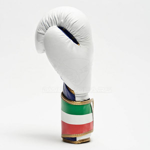 Gants de boxe et de MMA professionnels personnalisables de 8oz 12oz 16oz Gants d'entraînement durables en cuir PU pour le sport des adultes - Product Image 3
