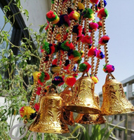 Guirlandes de fleurs artificielles en pompons faites à la main en Inde, écologiques, pour décorations de remise de diplômes, mariages, couronnes, suspensions murales et décorations de porte
