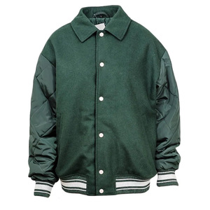 2025 aLatest vêtements haute qualité manches bouton personnalisé hommes 2025 nouveauté hommes mode Baseball Varsity veste - Product Image 1