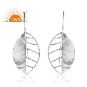 Pendientes de Plata Oxidada 925 de Última Moda para Mujer, Joyería de Diseño Personalizado para Mujer, Regalo para Ella - Product Image 2