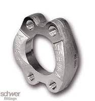 Bride hydraulique haute pression en acier au carbone, pince fendue de taille 301 302 303 304 305