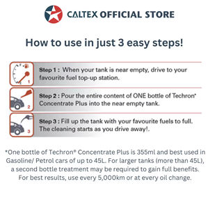 ตัวป้องกันระบบเชื้อเพลิงเชฟรอนเทครอนเข้มข้น355มล. 3กก. น้ำยาทำความสะอาดเครื่องยนต์สมรรถนะสูงจากพลาสติก USA - Product Image 5