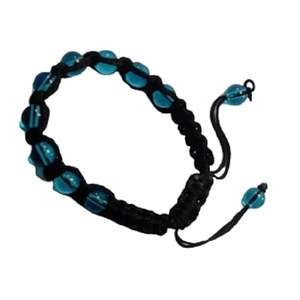 Crystal <b>bracelet</b> Aqua obsidian Thread Round <b>Beads</b> <b>Bracelet</b> 8mm Stone Gemstone Fashion <b>Men</b> and Women Gift Energy - Product Image 2
