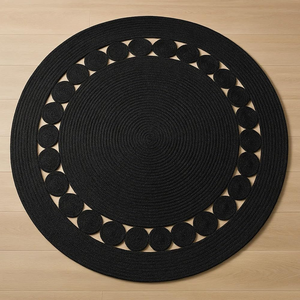 Tapis en jute faits à la main, style moderne, tapis de sol naturel, fournisseur de marque privée, fabricant, décoration intérieure - Product Image 4