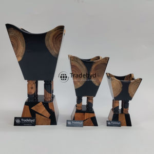 Quemador de Incienso de Resina de Madera Hecho a Mano, de Lujo, Calidad Premium, Porta Fragancias para el Hogar, Decoración Aromática, Regalo para Toda Temporada de Tradebyd - Product Image 5