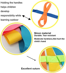 Cordon de sécurité réglable et léger pour enfant d'âge préscolaire, laisse anti-perte pour tout-petit, attache-poignet, ceinture de marche pour bébé, fermeture sûre et durable - Product Image 4