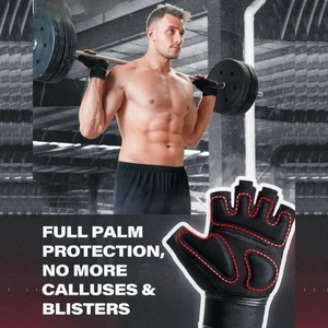 ถุงมือยกน้ำหนักออกกำลังกายฟิตเนสปรับแต่งได้สำหรับทุกเพศถุงมือแฟชั่นใหม่ปรับแต่งได้สำหรับใช้งานกลางแจ้ง - Product Image 4