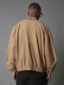 Wholesale OEM Cotton Bomber Custom Embroidery Patch Motorcycle Riding <b>Jacket</b> <b>Vintage</b> <b>Racing</b> <b>Jacket</b> Men Winter <b>Jacket</b> - Product Image 4