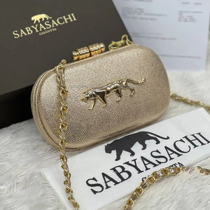 Un Sabyasaachi fait à la main luxe classique mode soirée pochette bonbons motif acrylique - Product Image 1