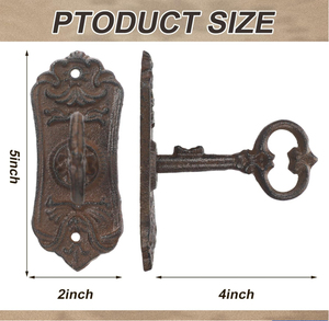 Personalizado Vintage Ferro Fundido Casaco Ganchos Rústico Home Decor Wall <span class=keywords><strong>Hanger</strong></span> para Casacos Chave Sacos Toalhas Vitoriano Esqueleto Key Metal Crafts - Product Image 2