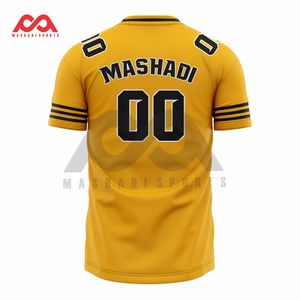 Drapeau Football Uniformes personnalisés Maillot de football américain sublimé et brodé de haute qualité - Product Image 3