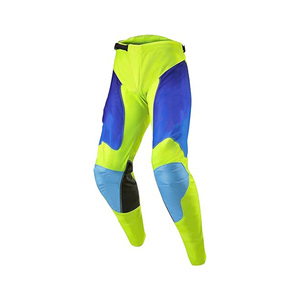 Pantalon de moto Dirt Bike en cuir de vachette graphique sublimé respirant pour homme - Product Image 3