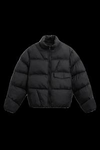 2025 personnalisé hommes High Street Style col montant doudoune épais vers le bas coton rembourré hiver bulle manteau personnalisable - Product Image 3