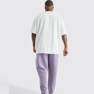 Joggers holgados de alta calidad personalizados OEM para hombre, ropa de moda de talla grande de algodón cálido para invierno, venta al por mayor, diseño liso - Product Image 4