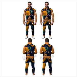 Venta caliente de moda Slim Fit Hombres Chándal Ropa de entrenamiento Cómodo Cremallera Hombres Chándal - Product Image 6