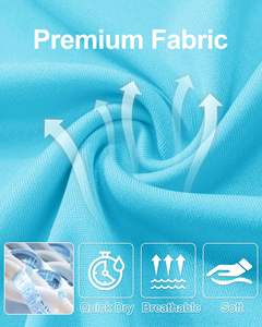 180 Gsm mixte Materia 100% Polyester T-Shirt athlétique entraînement pêche Tee sonnerie séchage rapide UPF 50 + Protection solaire léger - Product Image 3