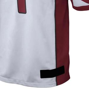 Maillot de football américain pour homme, impression par sublimation personnalisée, manches courtes, séchage rapide, respirant, grande taille, 100% polyester, personnalisé - Product Image 5