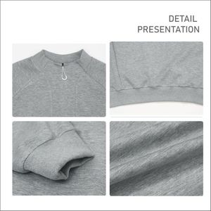 Novedad: Sudadera con capucha para hombre, de corte regular, 100% algodón polar grueso, con cremallera y logotipo personalizado bordado, ecológica, para otoño/invierno. - Product Image 5