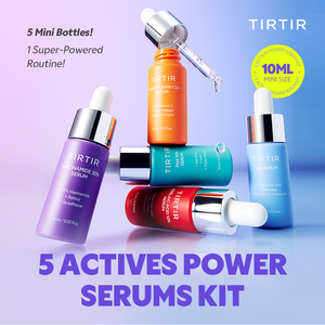 Kit di Sieri Potenziati 5 in 1 con Niacinamide, Ceramidi, Olio, Acido Salicilico e Ginseng 50ml per Restringere i Pori e Contrastare le Rughe, Uso Domestico - Product Image 2