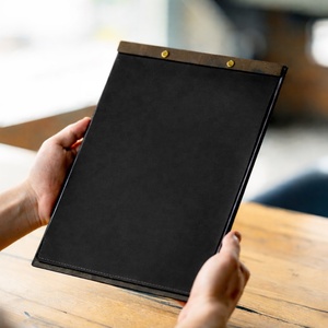 Cubierta de Menú de Madera Personalizada con Encuadernación en Cuero – Porta Menús con Logotipo Personalizado para Hoteles, Cafés y Bares - Product Image 2
