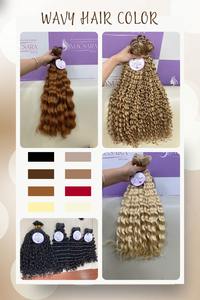 Venta al por mayor máquina de lujo trama cabello vietnamita cutícula alineada, Europeo cabello humano doble dibujado sedoso balayage color OEM ODM - Product Image 4