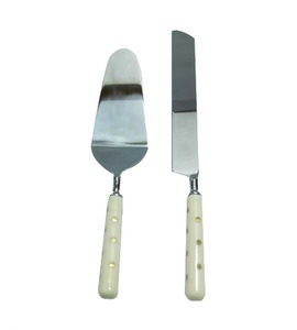Juego para servir pasteles Juego de cuchillos para pasteles y juegos para servir Perfecto para bodas, cumpleaños, fiestas y eventos Mesas Estilistas de interiores - Product Image 4