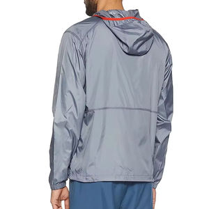 เสื้อแจ็คเก็ตกันฝนผ้าแคนวาสสำหรับผู้ชายแบบมีฮู้ด ฤดูหนาว 100% ไนลอน ระบายอากาศได้ดี ลายตัวอักษร สไตล์สตรีทแวร์ พร้อมโลโก้ด้านหน้า สำหรับใช้ในชีวิตประจำวัน - Product Image 2