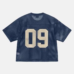 Diseño personalizado de los hombres camiseta Boxy Fit malla de fútbol Jersey gimnasio de gran tamaño de manga corta 100% algodón impreso camisetas de los hombres - Product Image 4