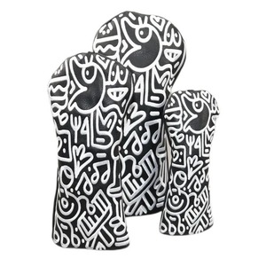 Housse en bois de golf pour conducteur Fairway Hybrid Set de protection étanche en cuir PU souple et durable Housses de tête de golf personnalisées - Product Image 2