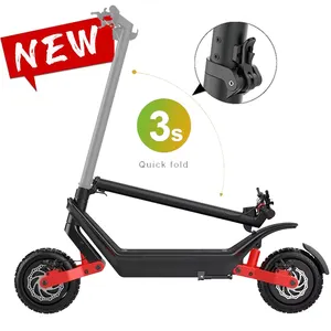 Hx kixin new x10 1000w 2000w 100km range e scooter elettrico doppio motore scooter 45 km/h due ruote scooter elettrico adulto