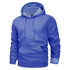Men's Two Tone Pullover <b>Hoodie</b> Cotton <b>Fleece</b> <b>Oversized</b> Sweatshirt with Drop Shoulder Winter Streetwear Custom Warm - Product Image 1