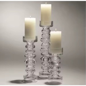 Designer Crystal Candle Holder Handmade Indian Decor Piece for Weddings Living Room Dining Table Durable Customizable UV - Product Image 5