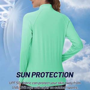 Top élégant produit veste de survêtement 2025 Polyester Spandex respirant avant fermeture éclair vestes de survêtement pour les femmes - Product Image 4