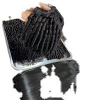 Nouvelles extensions de cheveux humains Remy bruts originales, vague profonde lâche, double trame, paquets de beauté pour machine à peau, style féminin - Product Image 6