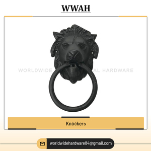 ที่เคาะประตูดีไซน์ทันสมัยอุปกรณ์เสริมสำหรับประตูและหน้าต่างทำจากทองเหลืองคุณภาพเยี่ยม - Product Image 3