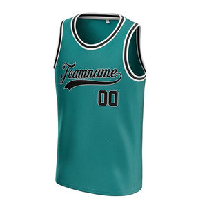 Wholesale Unisex Custom Basketball <b>Jersey</b> Digital Print 100% Cotton Breathable Quick Dry Summer Sleeveless <b>Sports</b> <b>Jersey</b> - Product Image 2