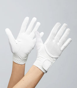 Gants d'équitation d'hiver professionnels en cuir de qualité supérieure ultra respirants vente en gros logo personnalisé équipement équestre - Product Image 4