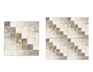 Diseño chino 400x400mm Cerámica Estacionamiento Pavimentación Piedras Look 40x40cm 16x16 Porcelana digital Azulejos de piso esmaltados - Product Image 1