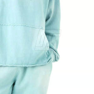 Ensemble de survêtement pour homme en coton de haute qualité, lavage à l'acide, surdimensionné, sweat-shirt et jogging pour les acheteurs en gros - Product Image 5