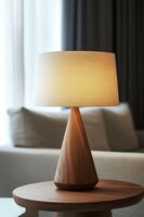 Socle de lampe en bois |   Travail artisanal de qualité supérieure |   Vente en gros
