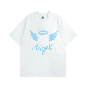 Nouveauté T-shirts à impression en relief pour hommes Taille adulte T-shirts grande taille pour usage extérieur T-shirts à impression en relief pour hommes En vente - Product Image 6